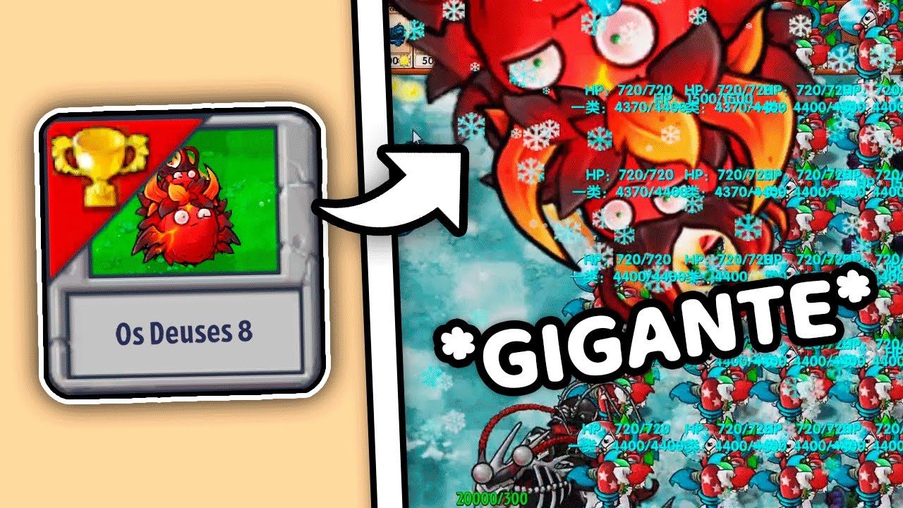PASSEI DO DEUSES 8 NO PVZ FUSION (quase impossível) 😵🔥 atualização nova