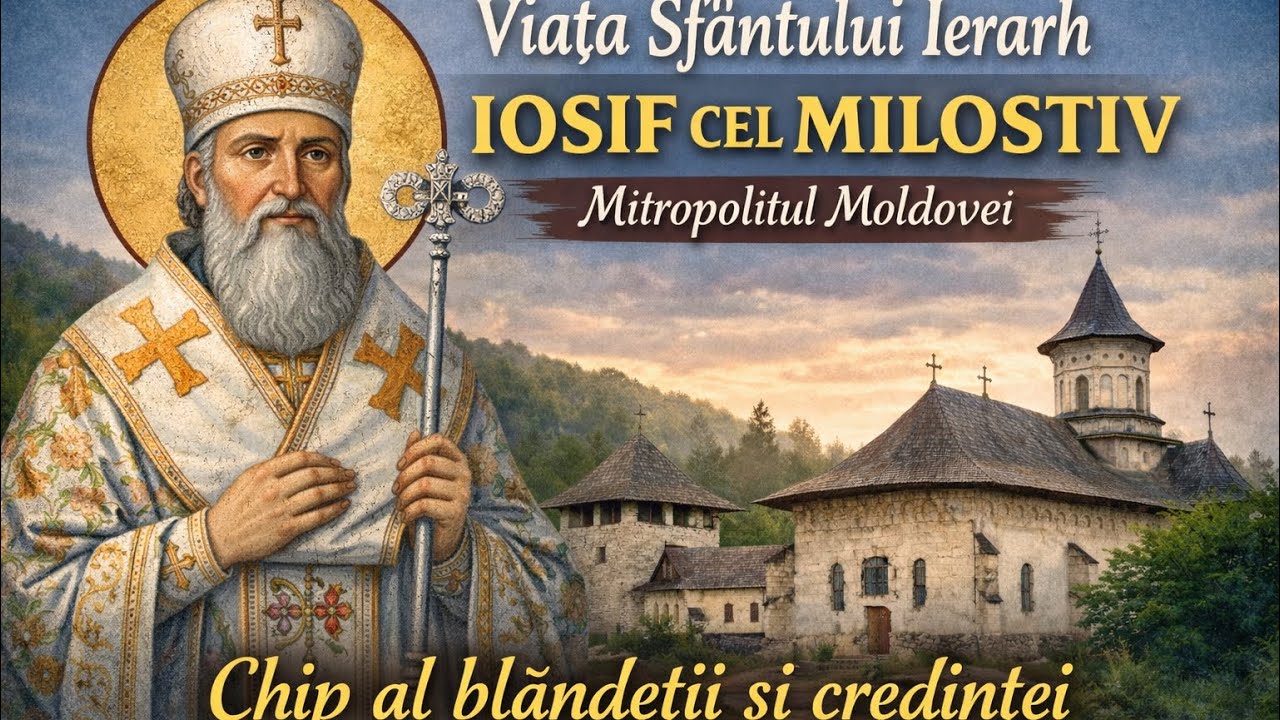 Viața Sfântului Ierarh Iosif cel Milostiv, Mitropolitul Moldovei | Chip al blândeții și credinței