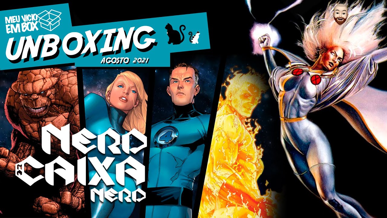 MUTA&Ccedil;&Atilde;O - NERD NA CAIXA NERD - UNBOXING AGOSTO 2021