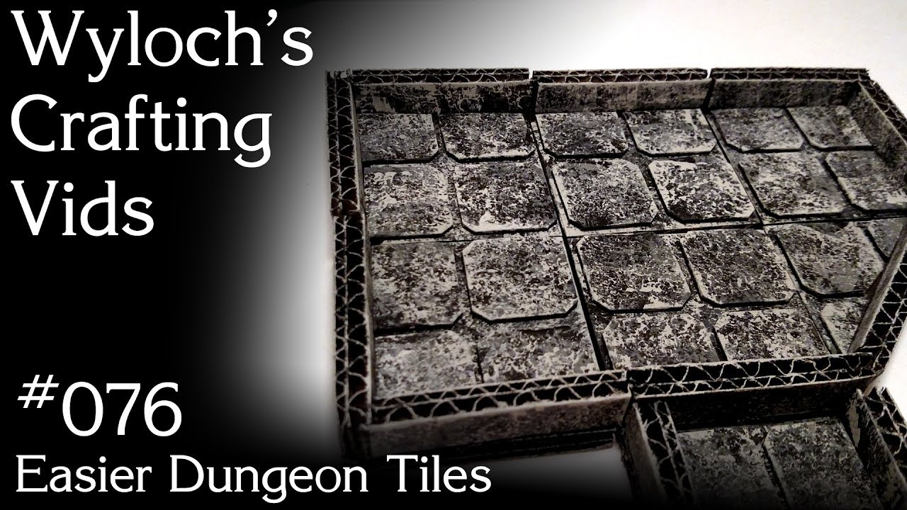 Crafting Easier Dungeon Tiles for Dungeons & Dragons