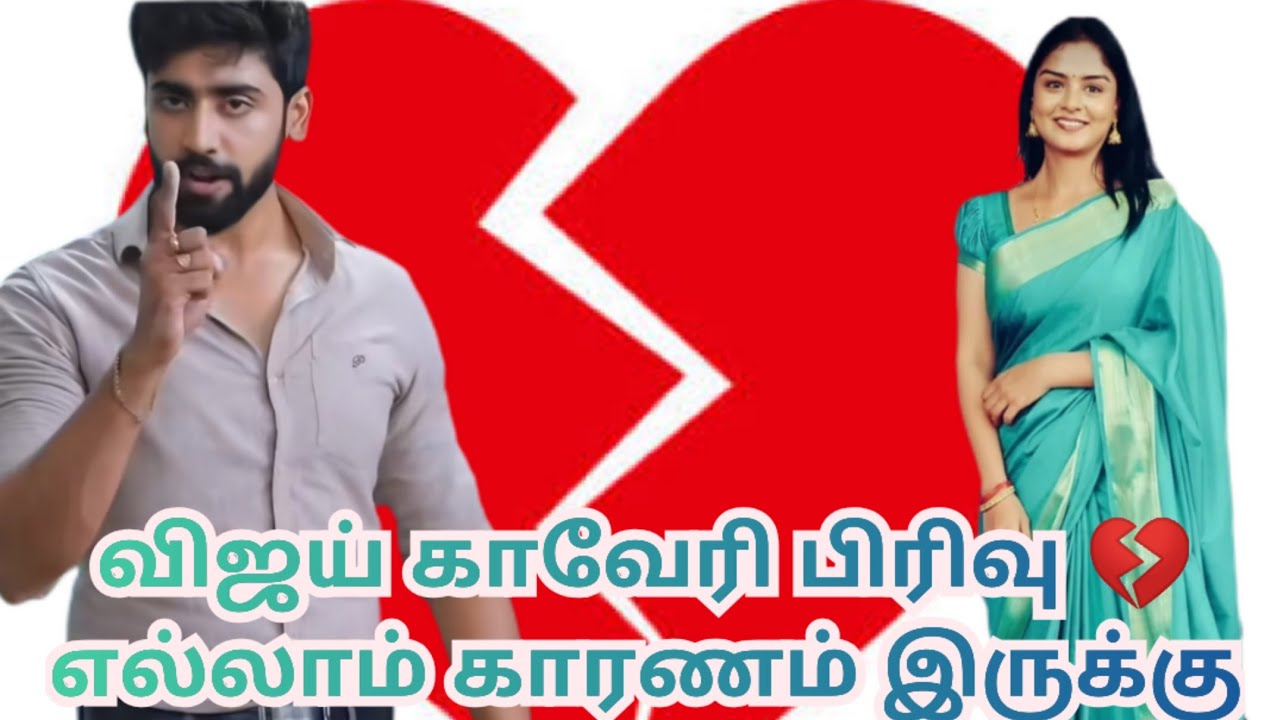 விஜய் காவேரி பிரிவு 💔 எல்லாம் காரணம் இருக்கு