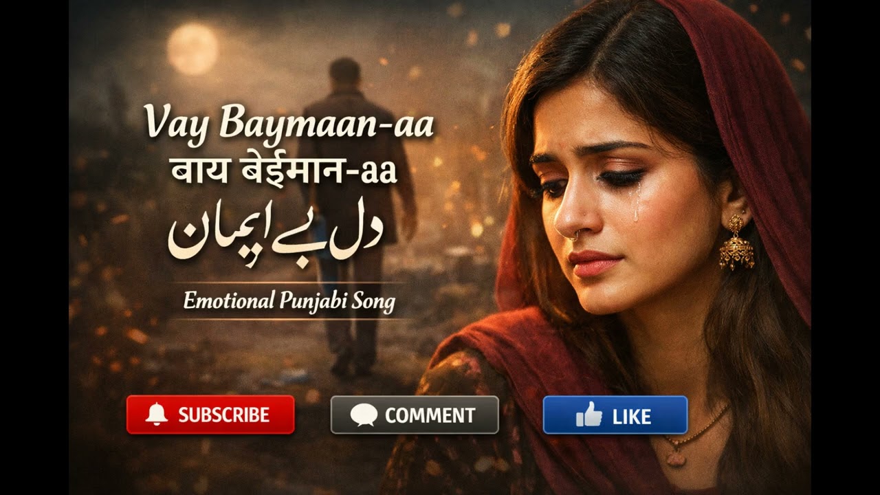 Vay Baymaan-aa | Dil mera| Emotional Punjabi Song 2026 | Heart Touching  #PunjabiSong #EmotionalSong