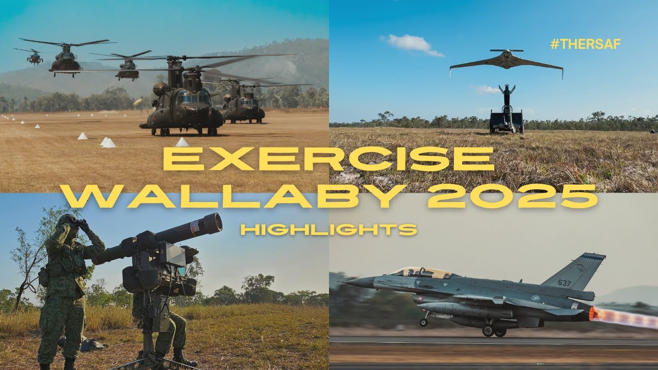 Exercise Wallaby 2025 Highlights #thersaf