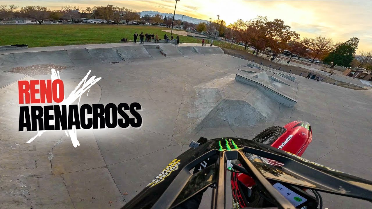 Reno Arenacross + Skatepark Jumps on the Stark Varg