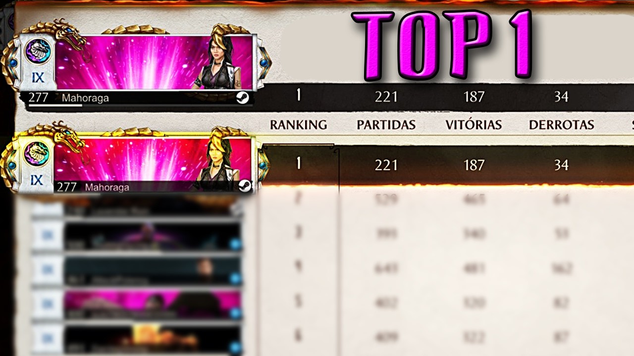 PEGUEI TOP 1 do MUNDO na KOMBAT LEAGUE usando LI MEI!!