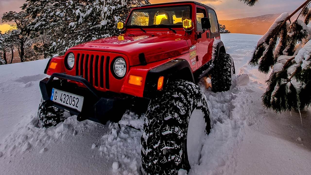 Snow wheeling compilation: Pure engine sounds