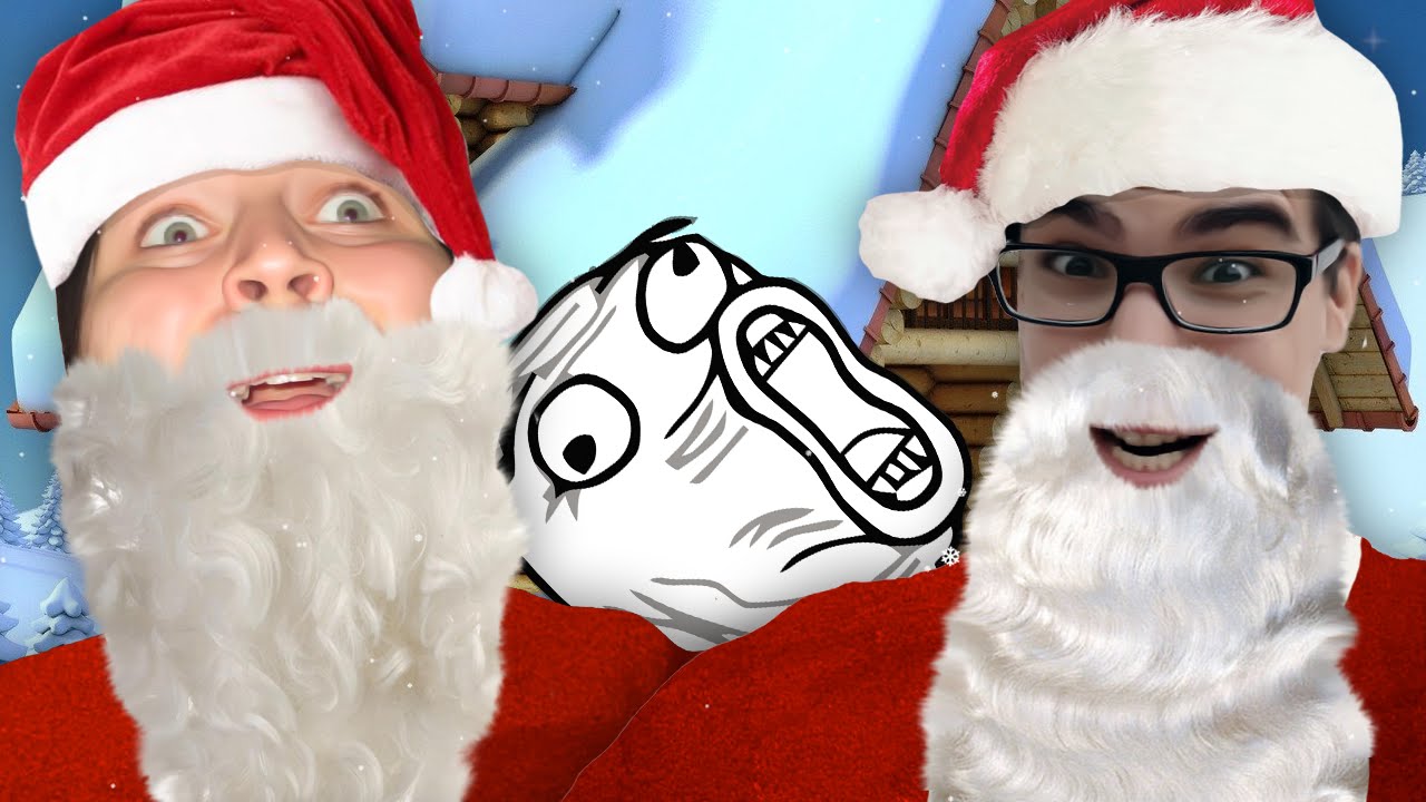 2 RETARDADOS NA F&Aacute;BRICA DO PAI NATAL
