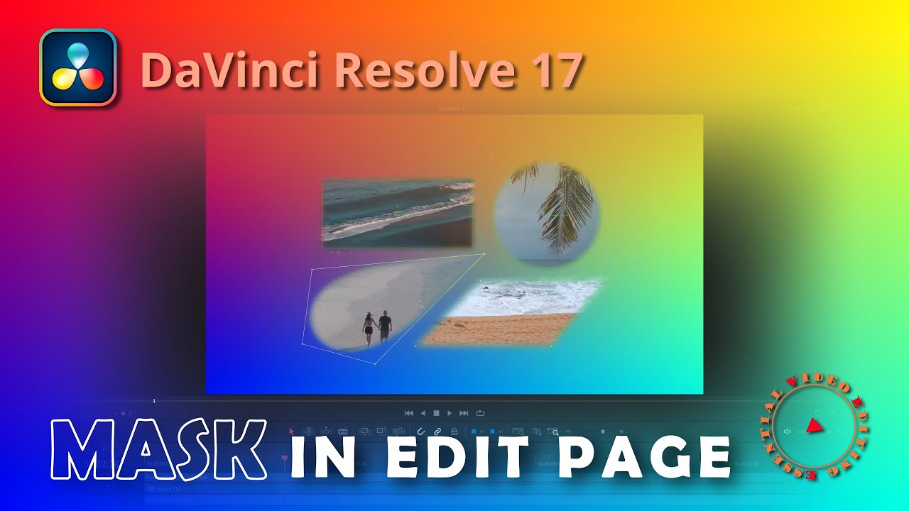 Create Templates to Use Fusion Mask Tools in the Edit Page in DaVinci Resolve 17