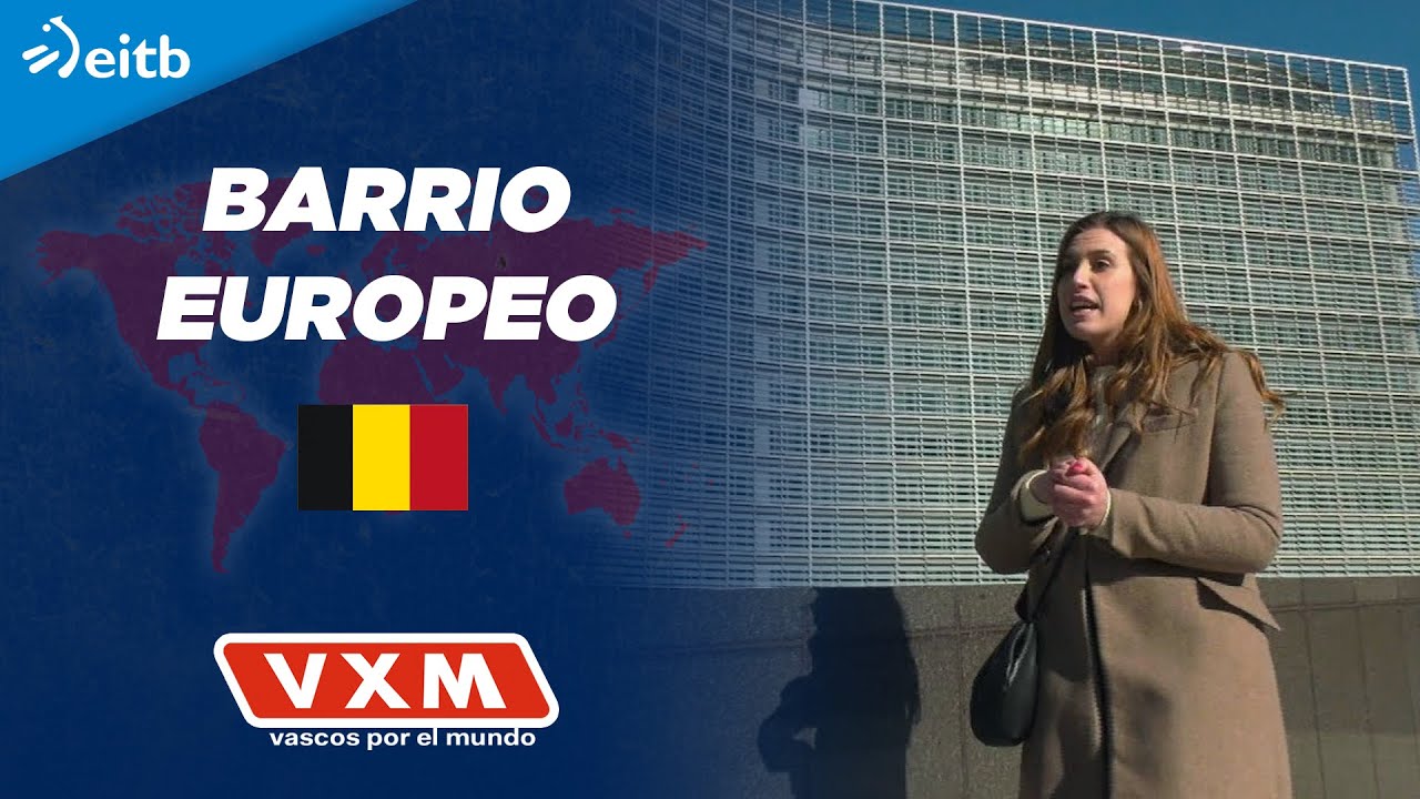 Paseando por el Barrio Europeo de Bruselas, con Irati de Irun