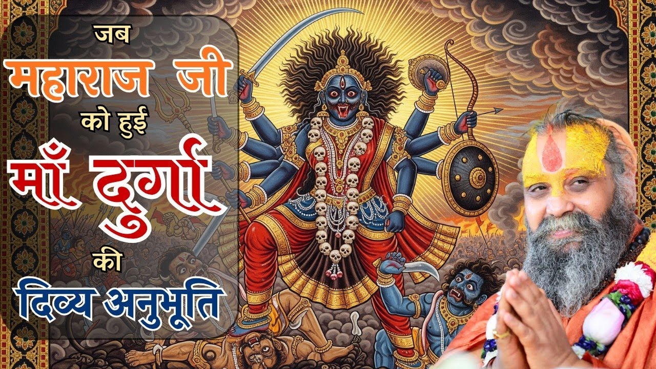 जब महाराज जी को हुई माँ दुर्गा की दिव्य अनुभूति || Shri Rajendra Das Ji Maharaj