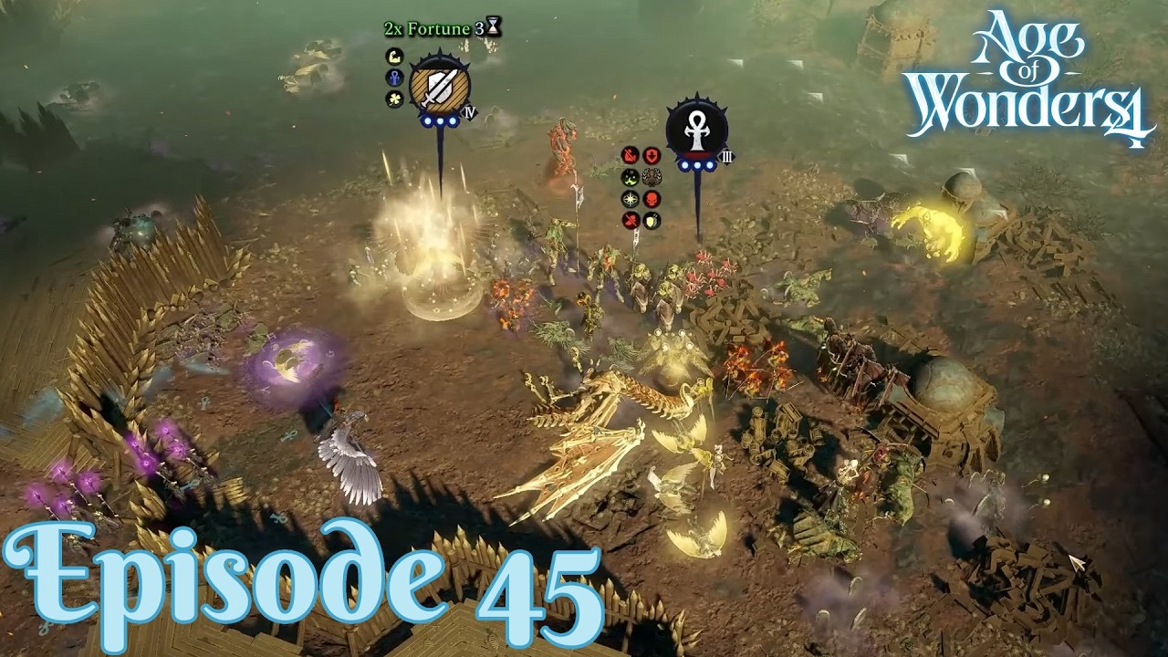 A Desperate Push! Ep 45 Age Of Wonders 4 Story Realm (Ratkin Mystic/Hard)