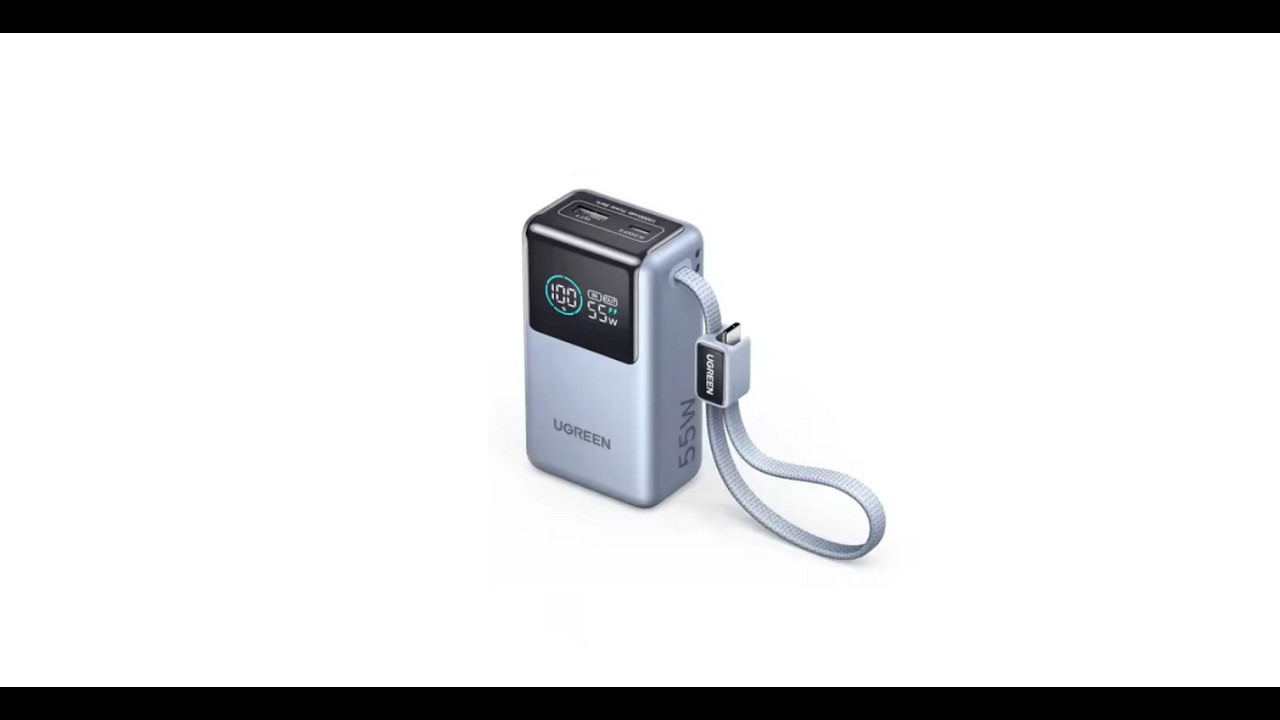 UGREEN 55W Fast Charging PowerBank PB727 — Unboxing