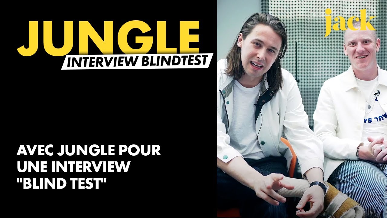 Avec Jungle pour une interview 