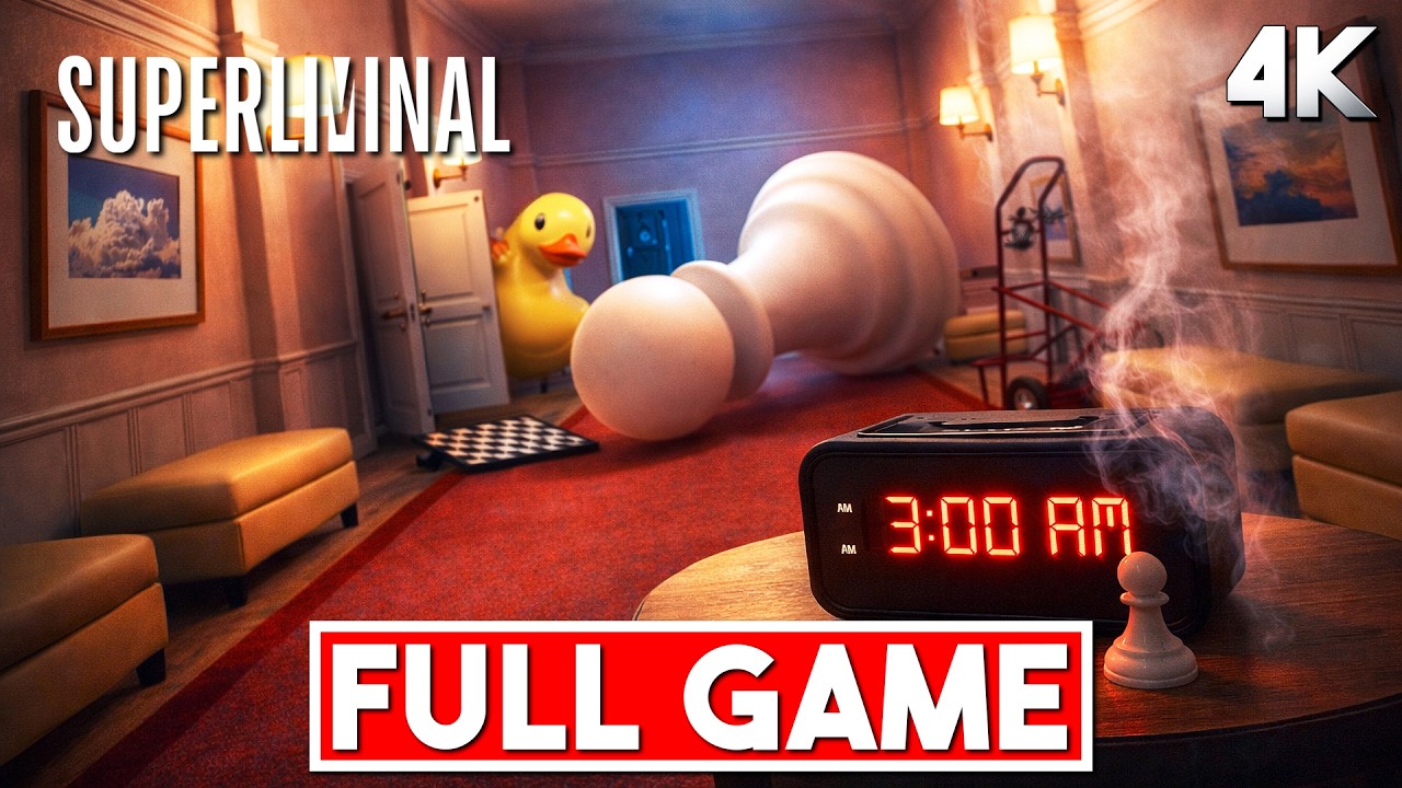 SUPERLIMINAL Gameplay Walkthrough FULL GAME [4K 60FPS] - No Commentary