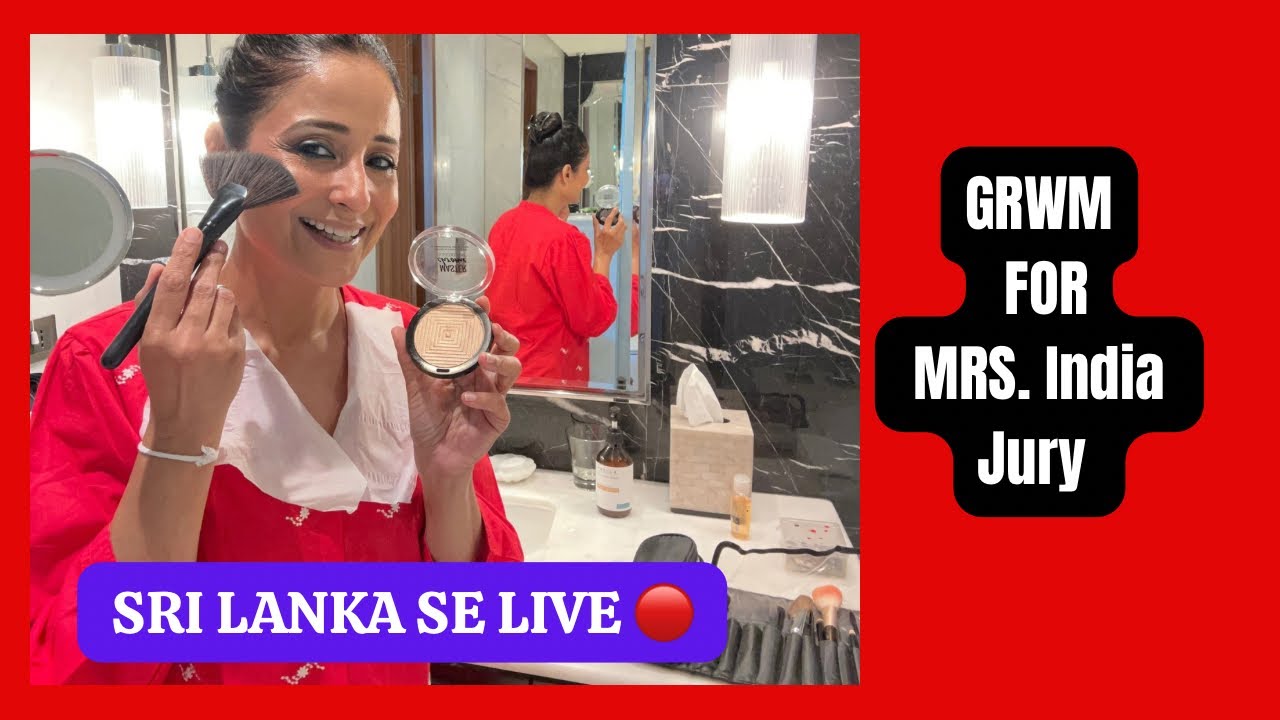 ✨GRWM for MRS. India GRAND FINALE as jury #confidence #wellness #personalitydevelopment 