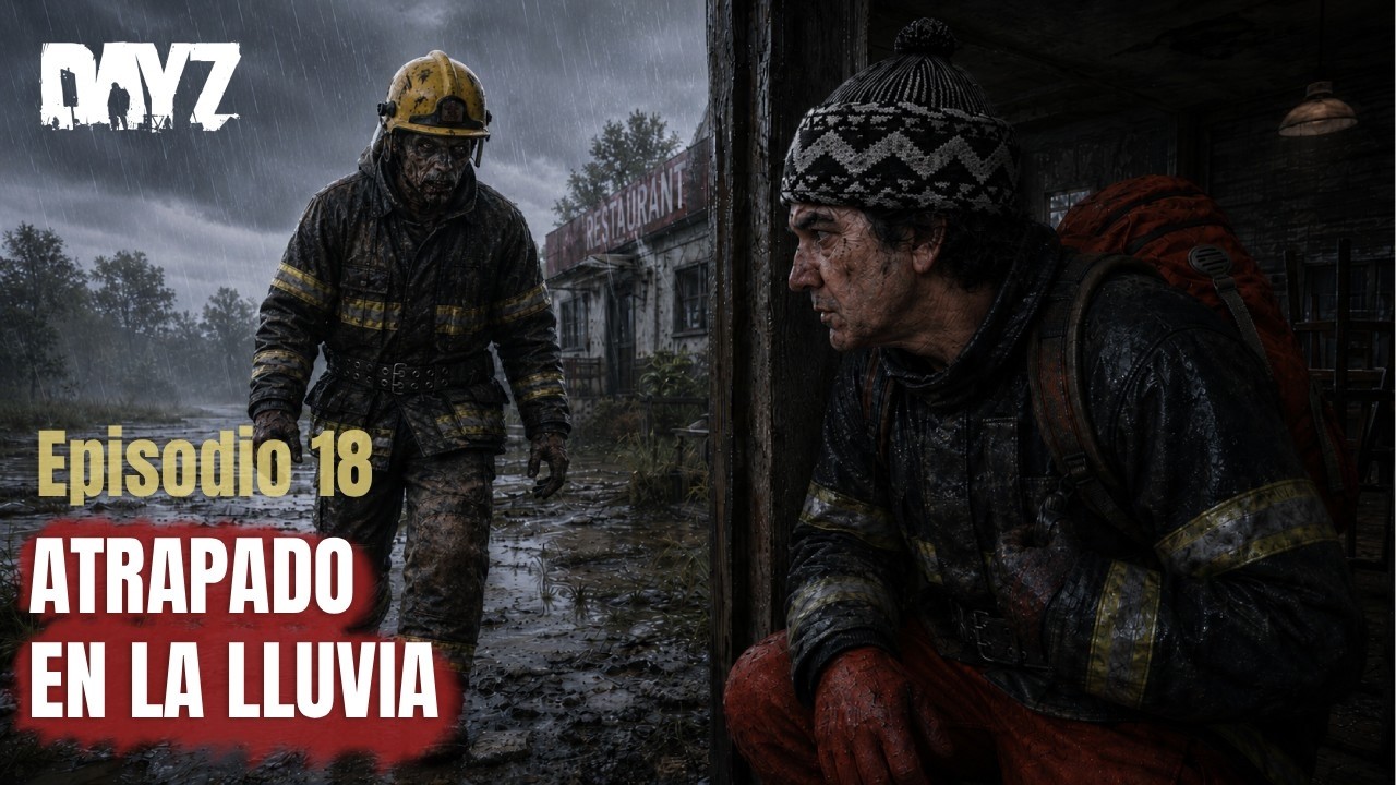 DayZ. Perdidos en Chernarus. 18. Atrapado bajo la lluvia