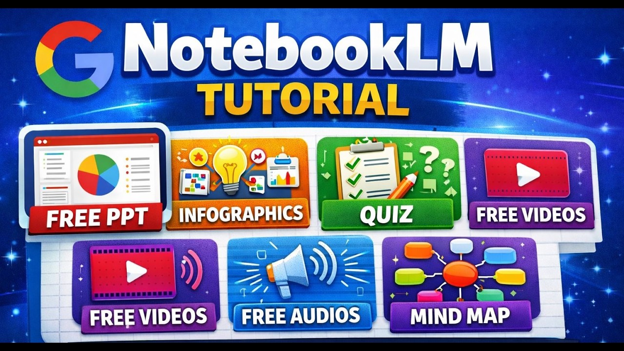 NotebookLM Tutorial  Google Free Ai Platform  #notebooklm #ppt #infographics #ai