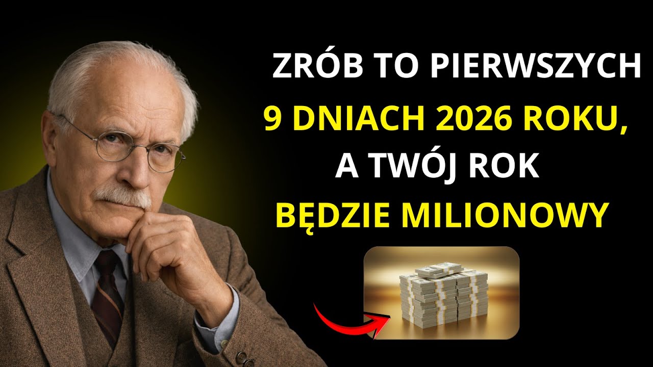 Zrób to w pierwszych 20 dniach Nowego Roku, a przyciągniesz obfitość w 2026 roku | Carl Jung