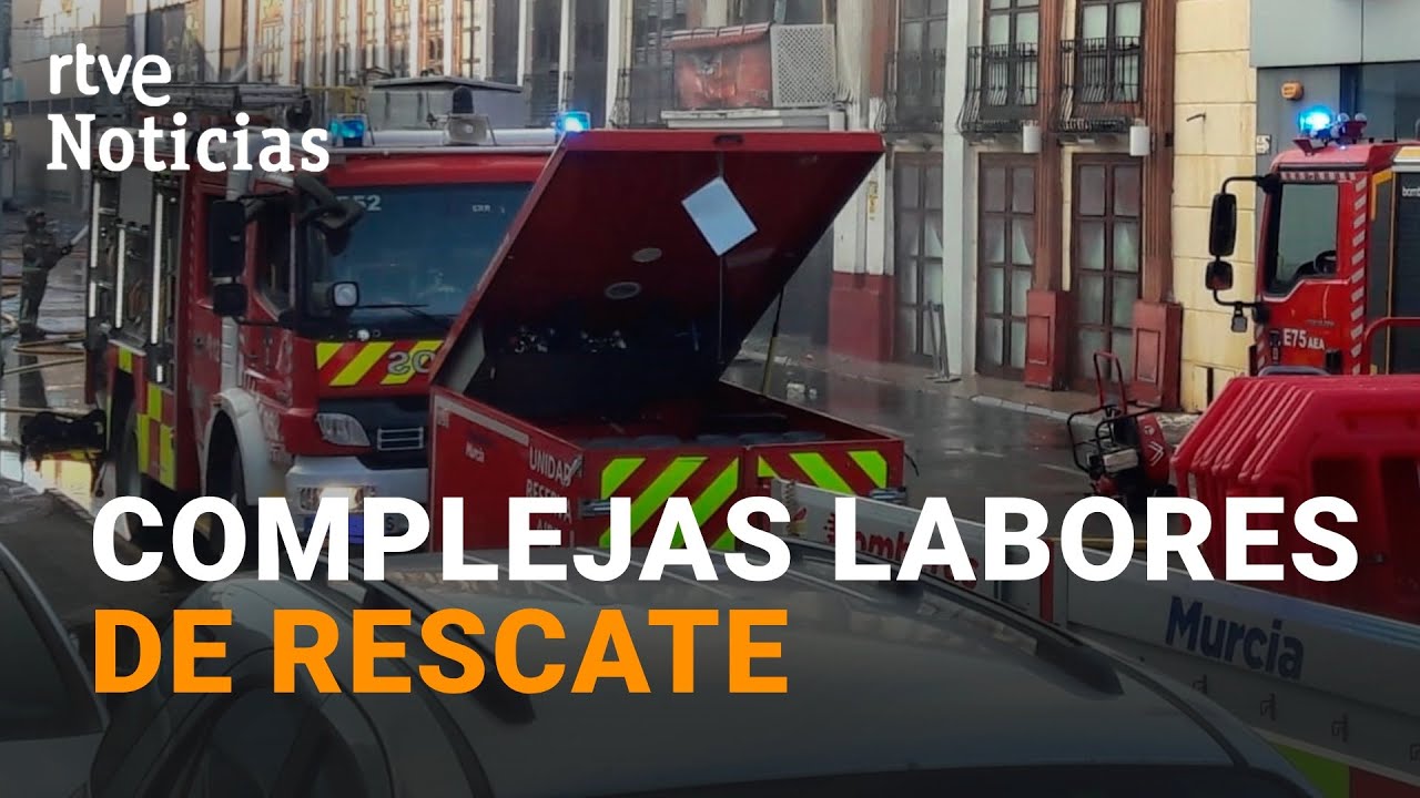 INCENDIO MURCIA: HABLAMOS con el PORTAVOZ de la POLICÍA NACIONAL | RTVE Noticias