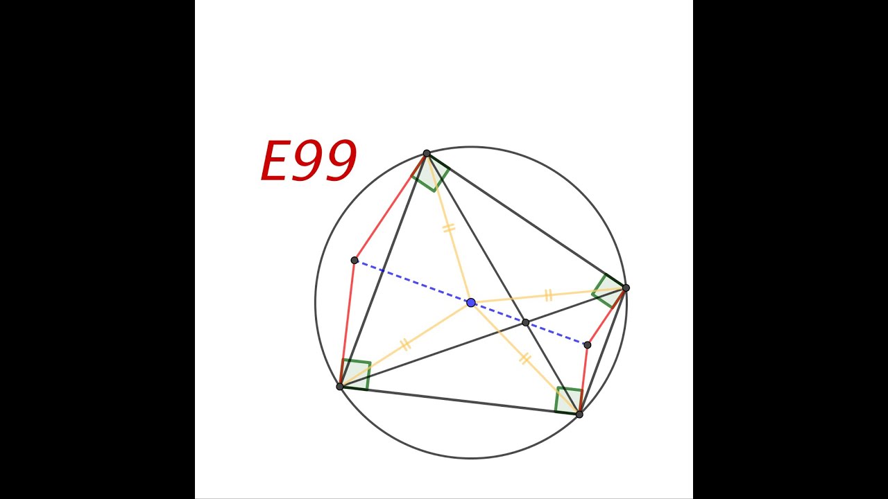 Element 99. A useful lemma about the cyclic quadrilateral | Elements in Geometry for Olympiads