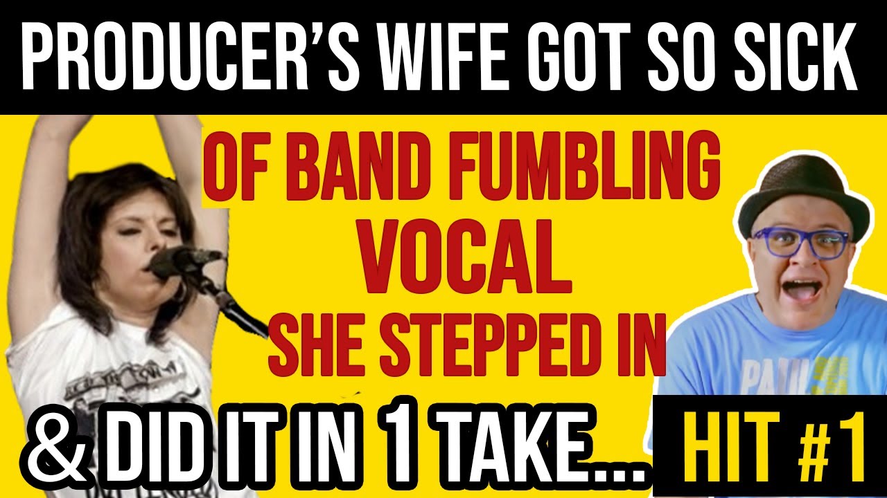 Band Was FUMBLING Complex Vocal…Producer’s Wife GOT SICK of Hearing IT & She Did it in 1 TAKE…Hit #1