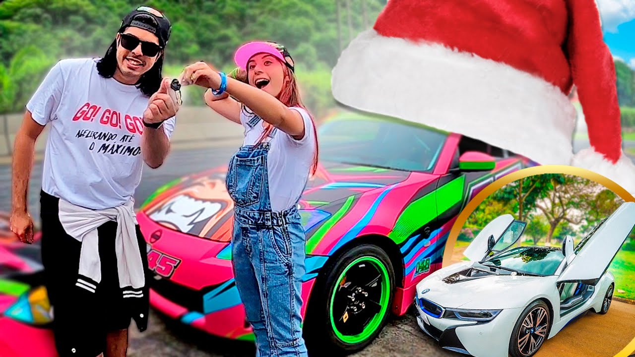 SURPRESA DA VALENTINA E DRIFT COM BMW I8 DO RENATO GARCIA ‹‹ Zely Soares ››