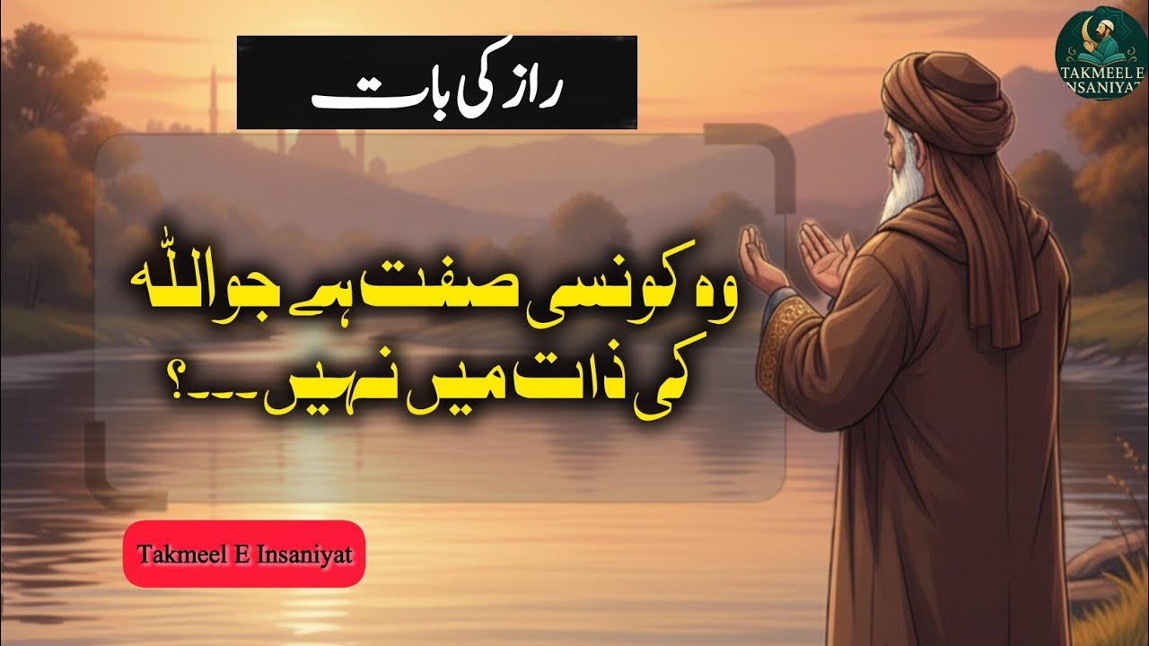 Wo Konsi Sifat Hy Jo ALLAH Ki Zaat Mein Nahi? | Islamic Moral Story #allah #quotes #islam 