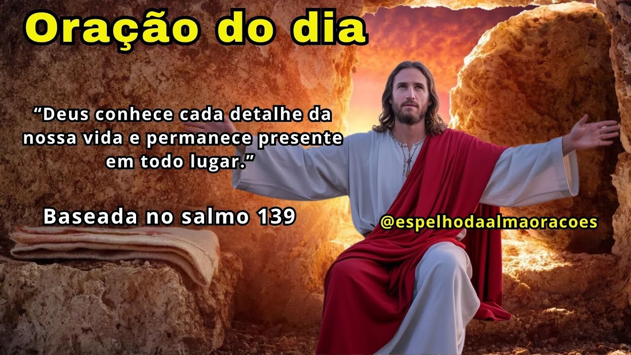Deus conhece cada detalhe da nossa vida e permanece presente em todo lugar.