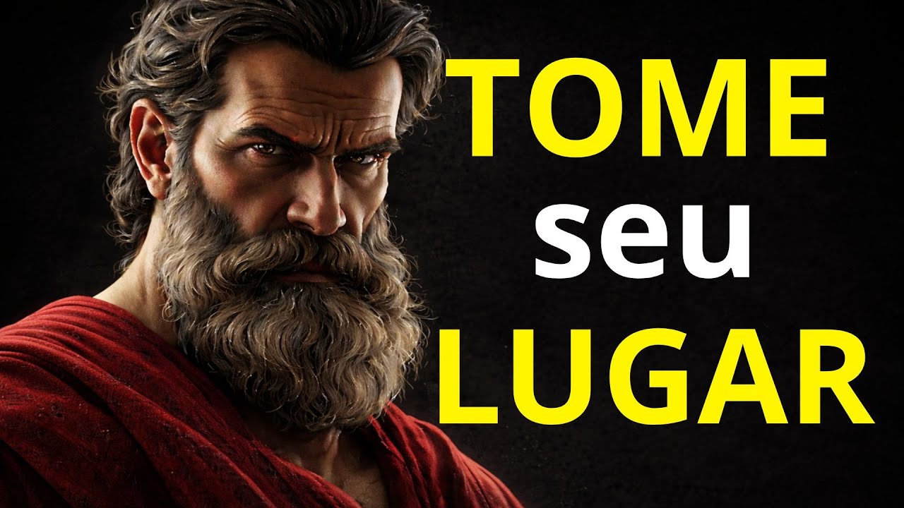 ELES NUNCA vão te convidar para a mesa - SENTE SE assim mesmo | Estoicismo na Prática