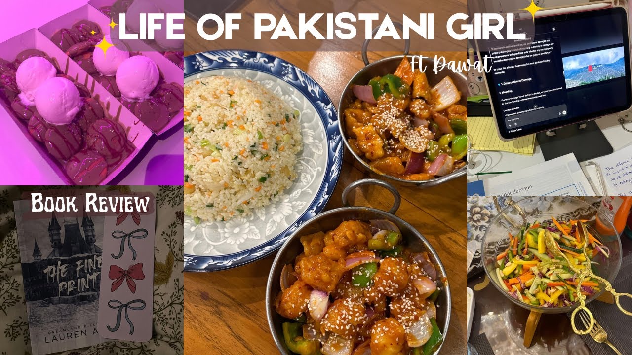A day in my life | Dawat | Book review | Lanzhou Lamian