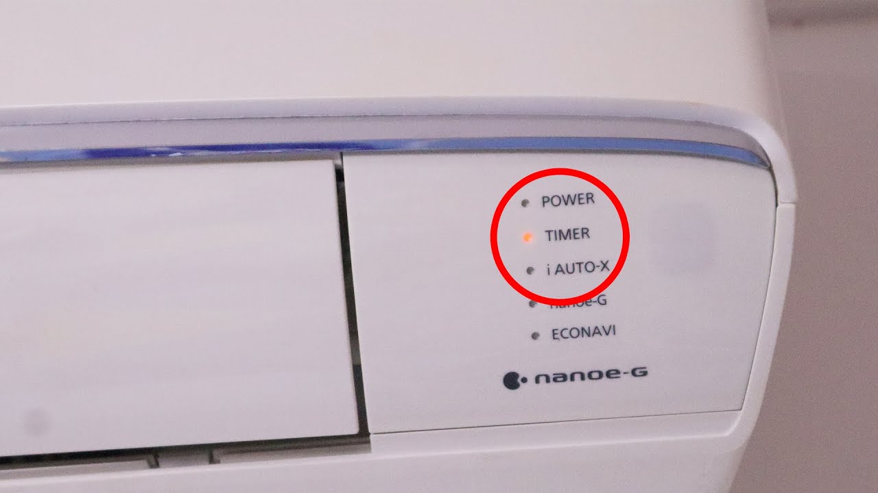 Panasonic AC Timer Blinking Problem - Part 1