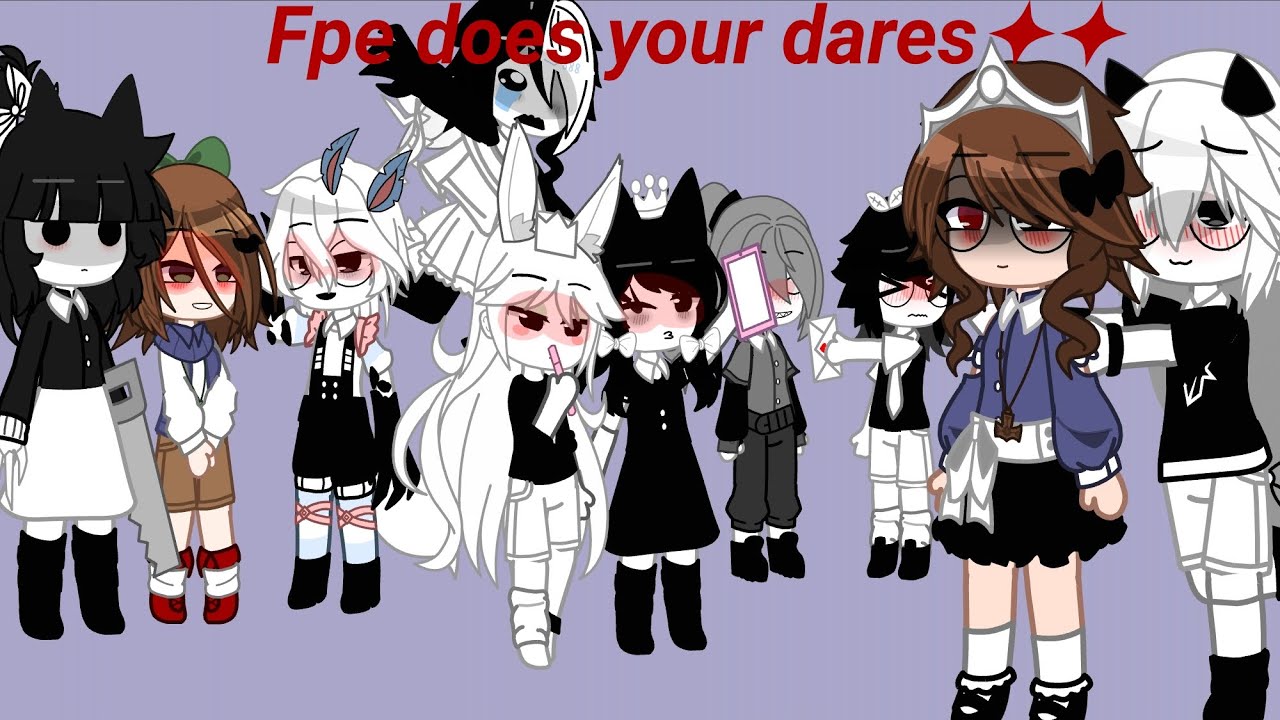 ||Fpe does your dares||Pt.1||(this took 3hours to complete)||Read description