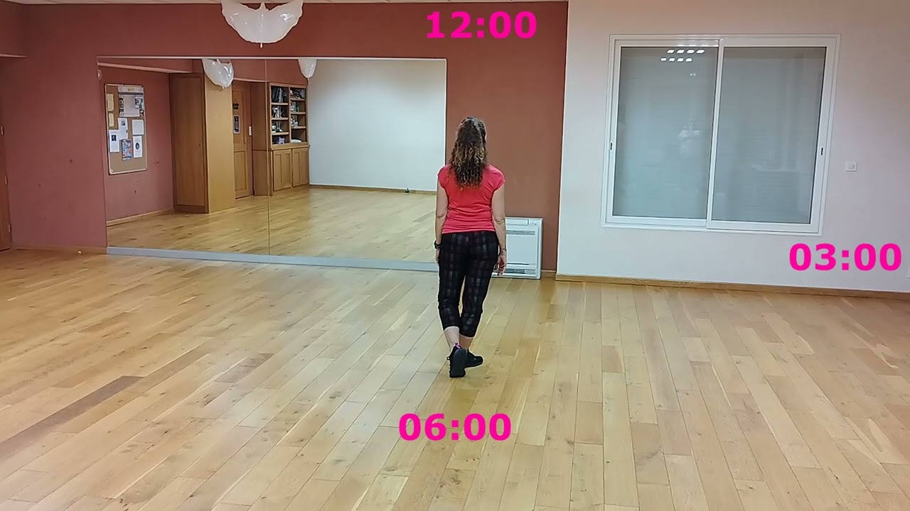 JHOOME (aka swing) Line Dance (DEMO & TEACH)