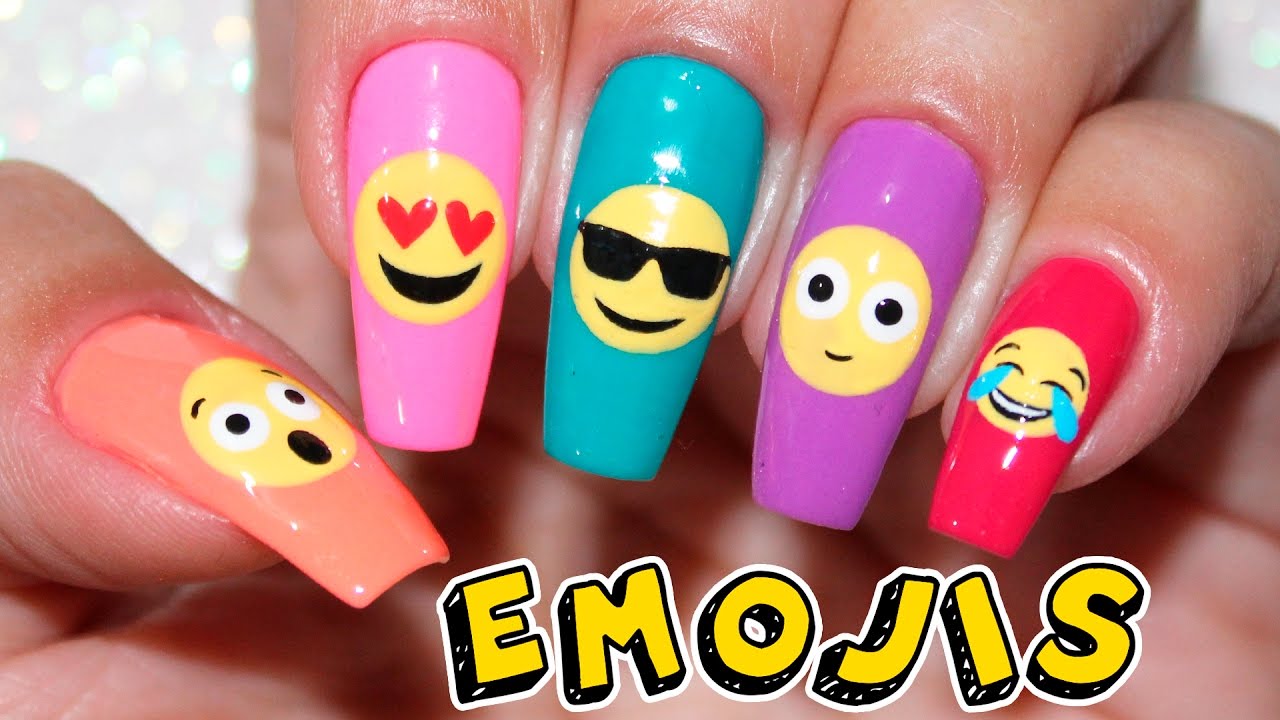 UNHAS DECORADAS EMOJI ‹ Unhas da Lalá ›