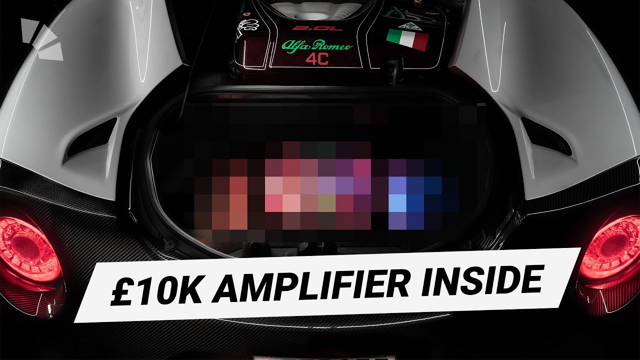 We Upgraded Alfa Romeo 4C With a £10,000+ Sound System - International Project