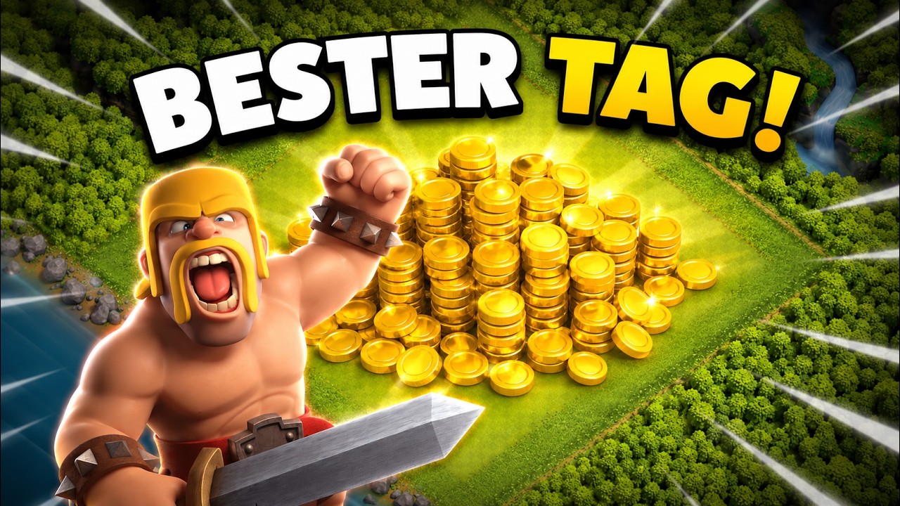 BESTER TAG IN DER GESCHICHTE VON CLASH OF CLANS! 😍😂