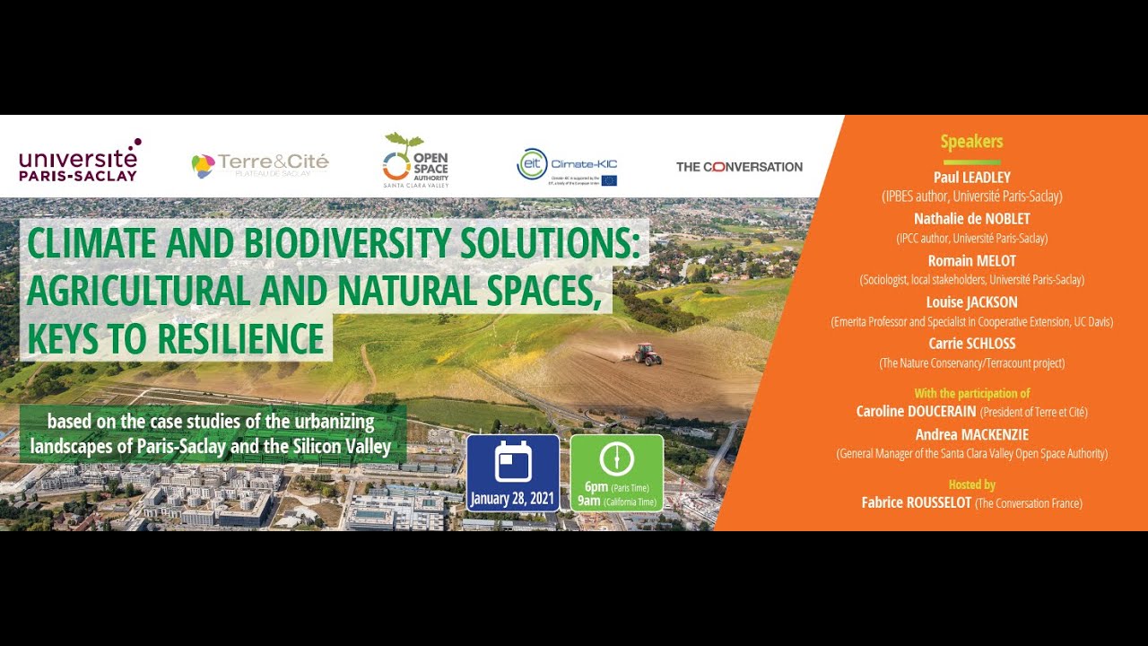 Webinaire climat et effrondrement de la biodiversité - Climate and Biodiversity solutions webinar