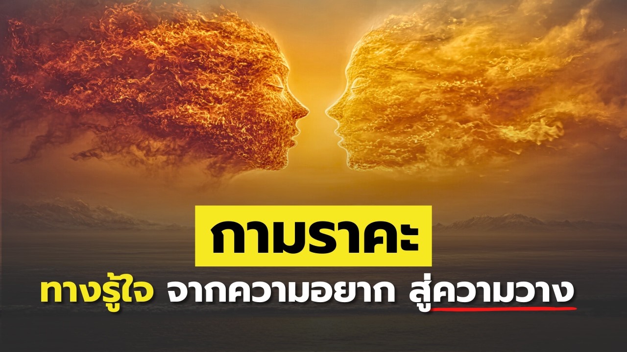 กามราคะ | วิธีเห็นความอยากตามจริง จนใจไม่ต้องหนีสิ่งใดอีก