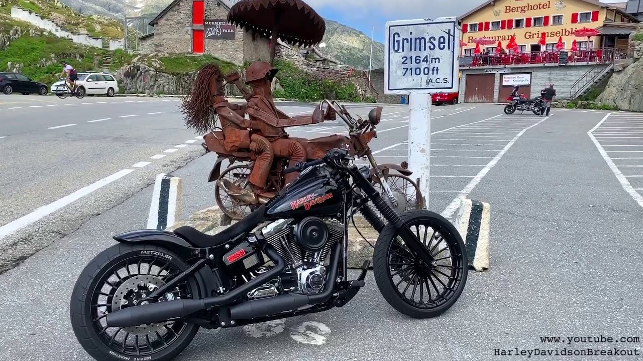 Harley-Davidson Rideout to FURKA-GRIMSEL PASS (03.08.19)