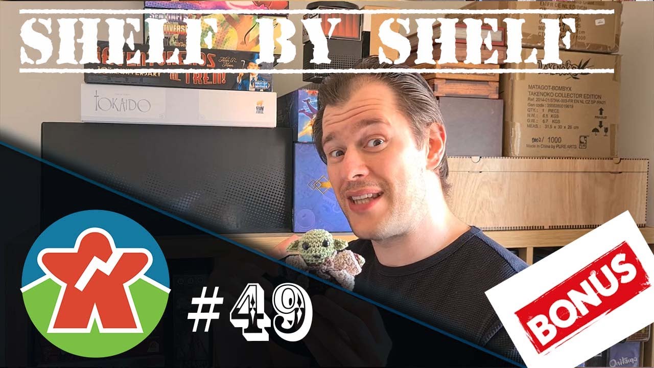 My Games Collection - Shelf by Shelf - #49 - The Broken Meeple