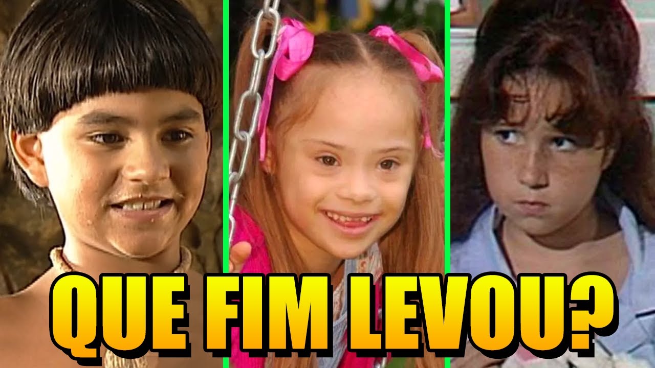 POR ONDE ANDAM AS CRIANÇAS FAMOSAS DA TV?