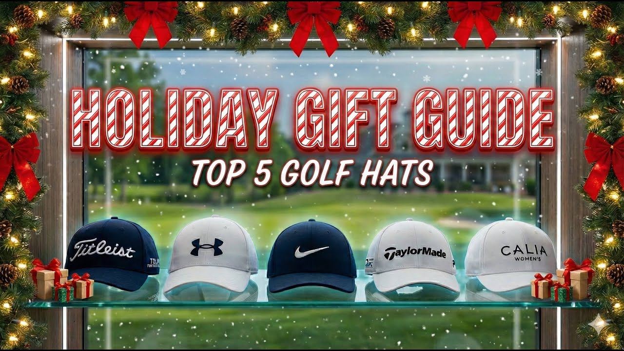 🎄🧢 Top 5 Golf Hats That Make Perfect Holiday Gifts! | Best Golf Caps of 2025 🎁⛳