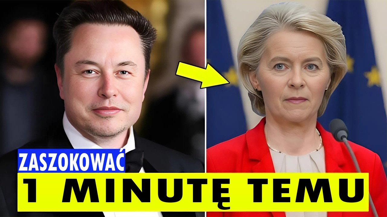 1 MINUTĘ TEMU: Nie płacę! – Odważny pozew Elona Muska wywołuje szok w Brukseli