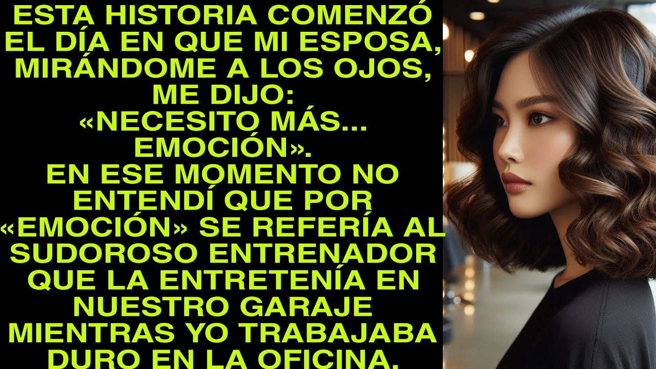 En Ese Momento No Entendí Que Por «emoción» Se Refería Al Sudoroso Entrenador Que La Entretenía En