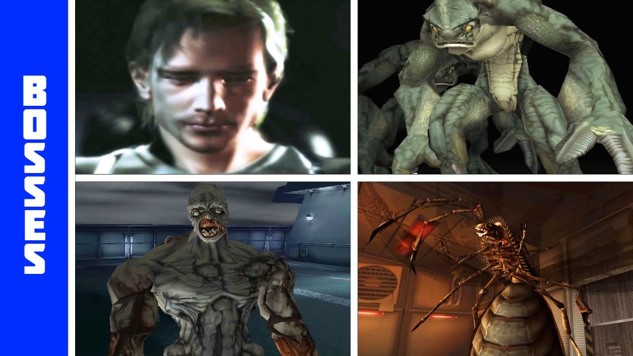 Resident Evil Dead Aim (PS2) - All Bosses