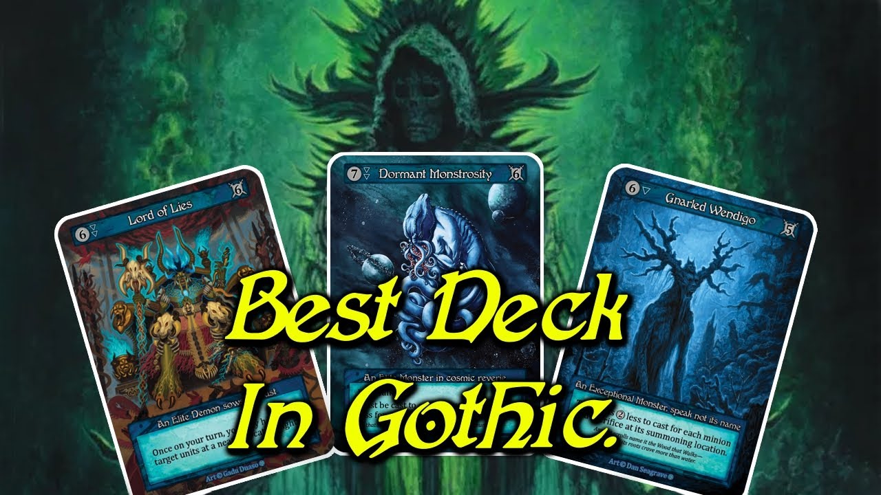 New deck in Gothic is better than Druid Ever was