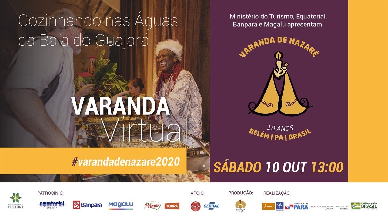 LIVE COZINHANDO NAS ÁGUAS DA BAÍA DO GUAJARÁ