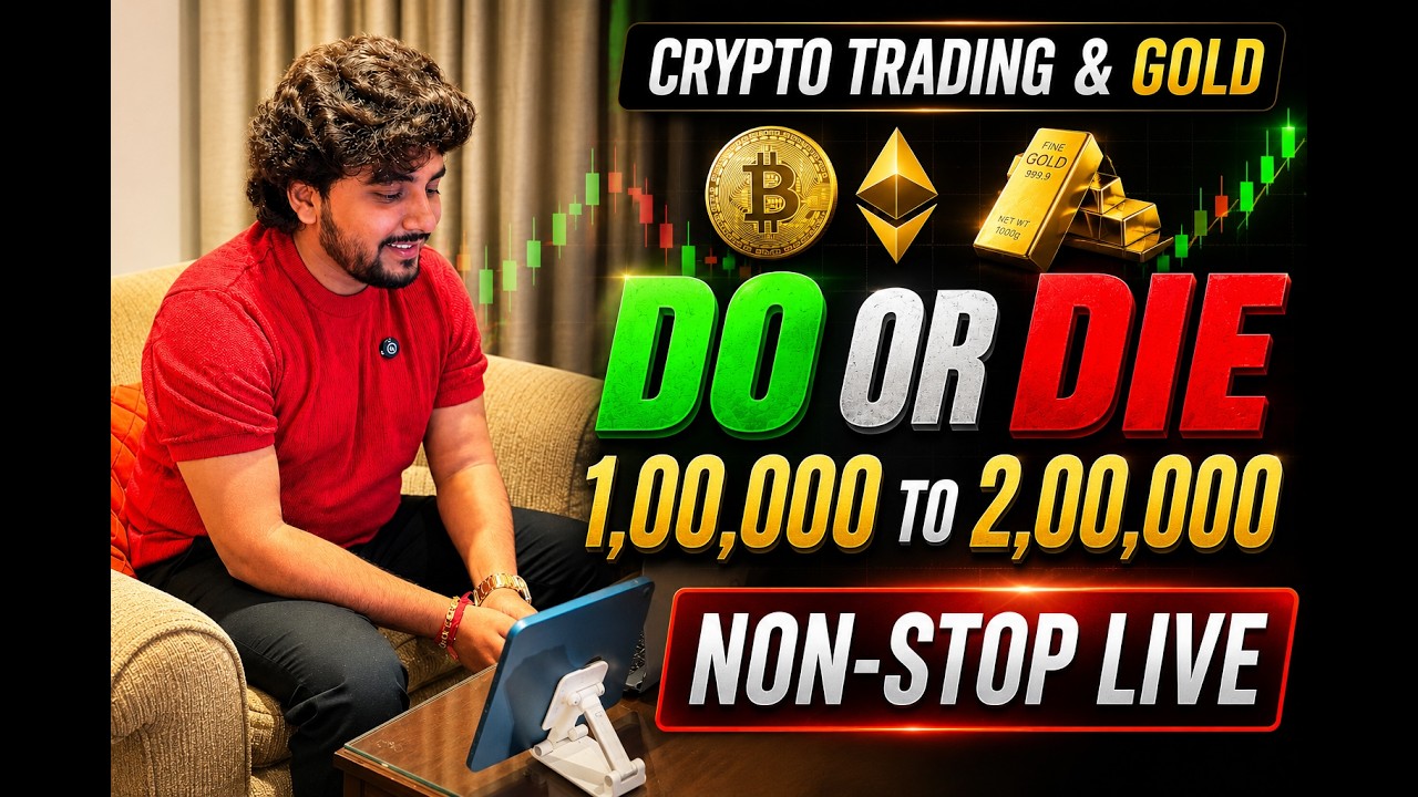 India's First Trading Challenge - Live Trading Crypto Gold Bitcoin Trading | Intelligent Trader