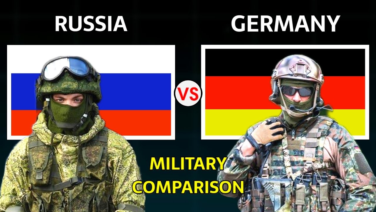 Russia vs Germany Military Power Comparison 2025