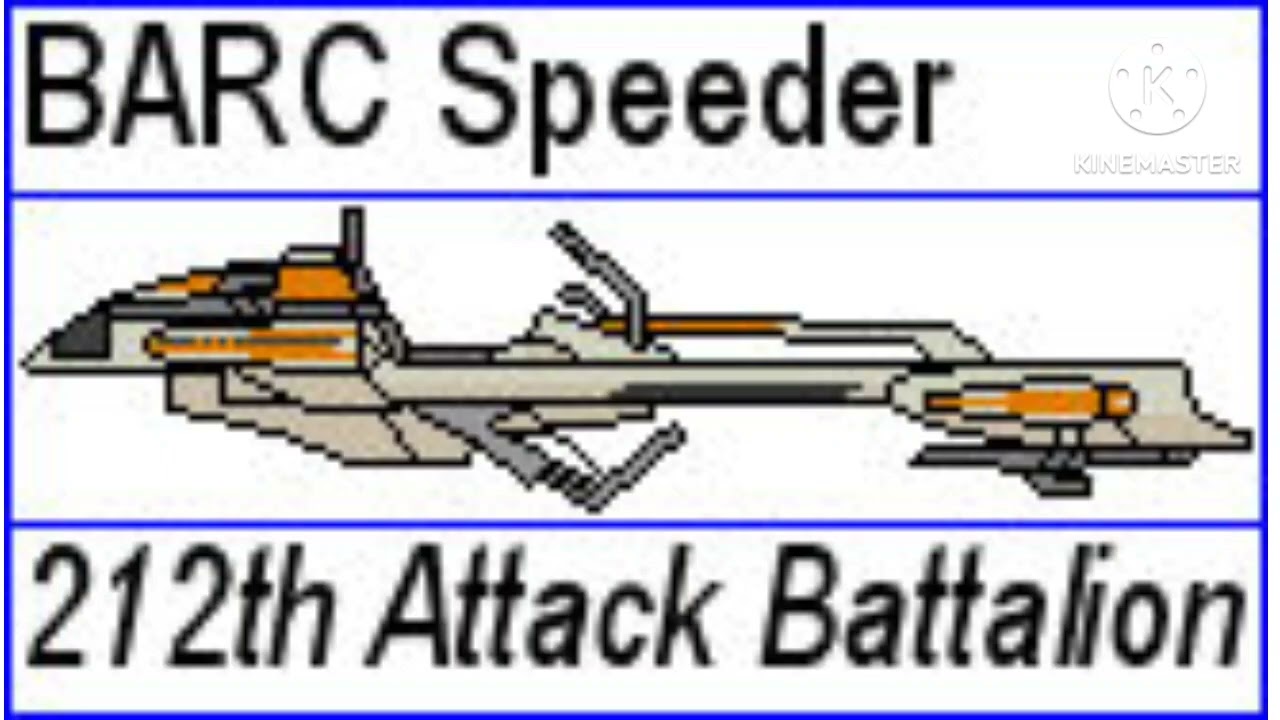 BARC Speeder Legion 212 Batall&oacute;n De Ataque/De Obi-Wan Kenobi y Comandante Cody 